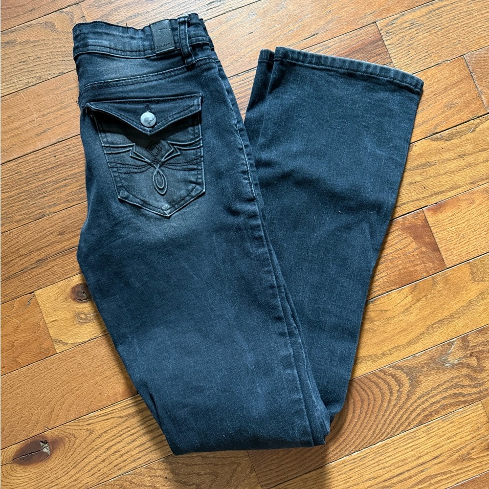 YMI Classic Black Bootcut Jeans